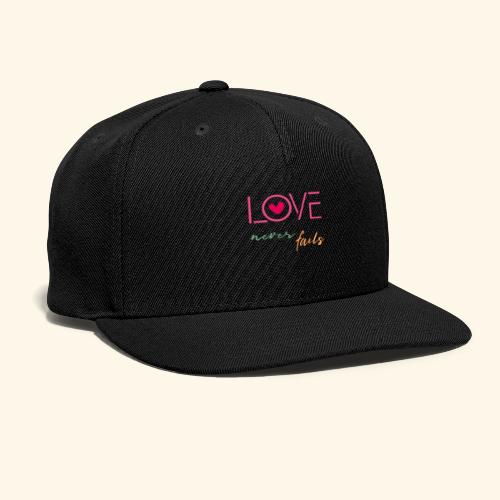 1 01 love - Snapback Baseball Cap