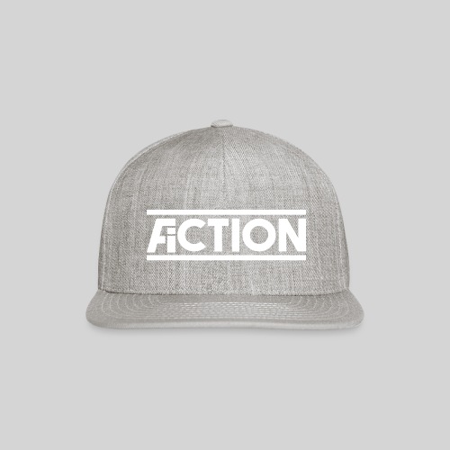 Action Fiction Logo (White) - Snapback Baseball Cap
