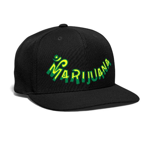 Om Marijuana - Snapback Baseball Cap