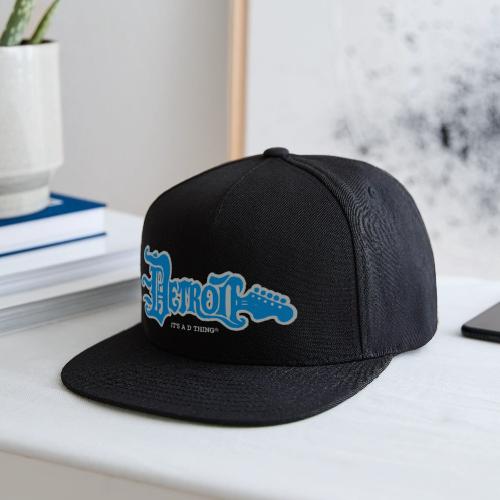 IT'S A D THING BLUE AND SILVER GUITAR - Snapback Baseball Cap