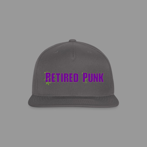 Retired Punk 001 - Snapback Baseball Cap