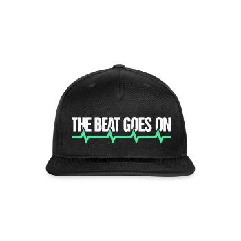 Open Heart Surgery - Snapback Baseball Cap - black - Front
