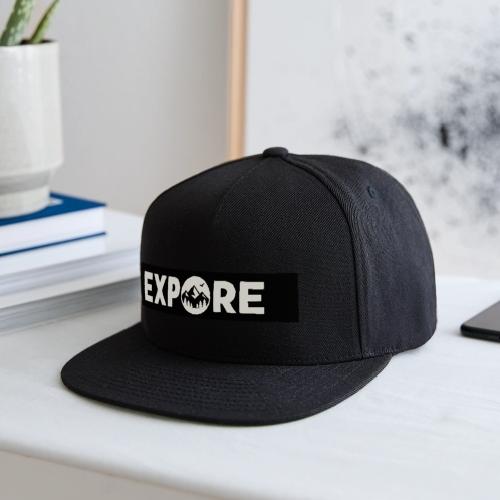 Adventure Oxygen Nature Mountain Forest Typography - Snapback Baseball Cap