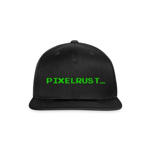pixelrust large - Snapback Baseball Cap