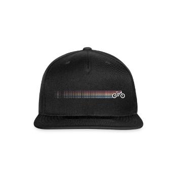 Awaiting Design - Snapback Baseball Cap - black - Front