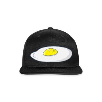 Egg - Snapback Baseball Cap - black - Front