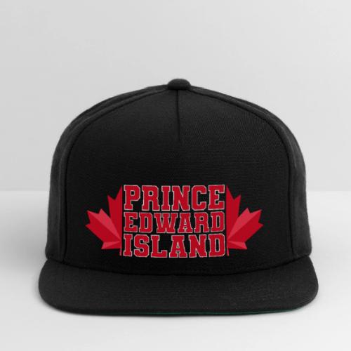 Prince Edward Island with maple leaf - Snapback Baseball Cap