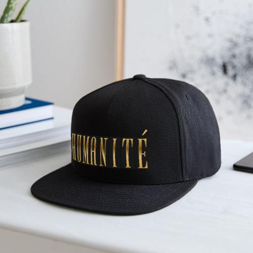 Humanity in Golden Letters - Snapback Baseball Cap