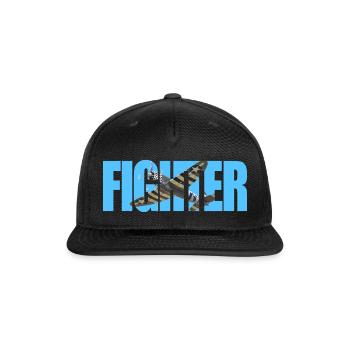 P-47 Thunderbolt - Snapback Baseball Cap - black - Front