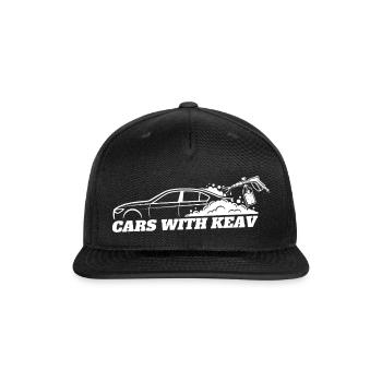 Car Splash Abstract Graffiti - Snapback Baseball Cap - black - Front