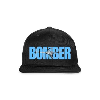Bomber B-1B Lancer - Snapback Baseball Cap - black - Front