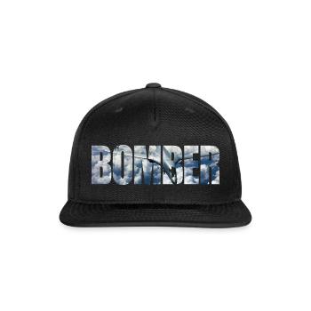 Bomber B-1B Lancer - Snapback Baseball Cap - black - Front