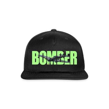 Bomber IL-2 - Snapback Baseball Cap - black - Front