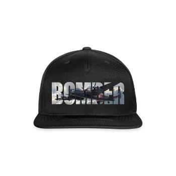 Bomber Avro Lancaster - Snapback Baseball Cap - black - Front