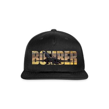 Bomber Tu-22 M3 - Snapback Baseball Cap - black - Front