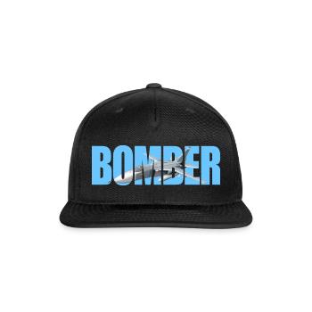 Bomber Su-24 - Snapback Baseball Cap - black - Front