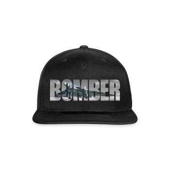 Bomber Avro 698 Vulcan - Snapback Baseball Cap - black - Front