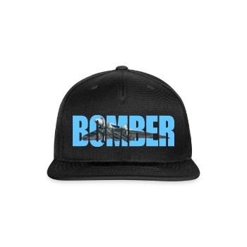 Bomber Avro 698 Vulcan - Snapback Baseball Cap - black - Front