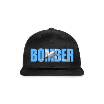 Bomber Tu-160 - Snapback Baseball Cap - black - Front