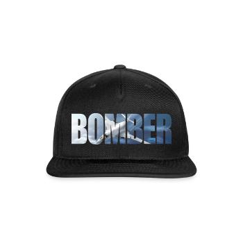 Bomber Tu-160 - Snapback Baseball Cap - black - Front