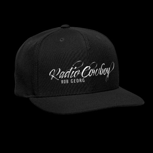 Radio Cowboy Merch - Front Design - Snapback Baseball Cap