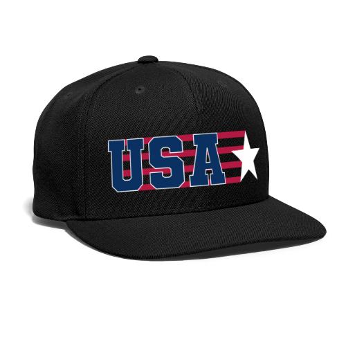 Star Stripe USA - Snapback Baseball Cap
