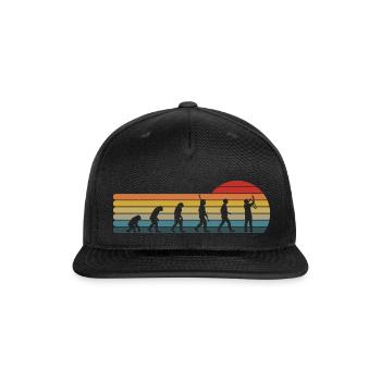 exciting beadwork awesome for Vintage - Snapback Baseball Cap - black - Front