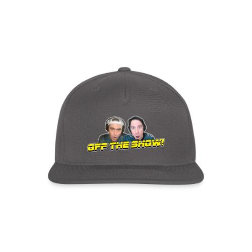 OFF THE SHOW! (horizontal, with glow) - Snapback Baseball Cap