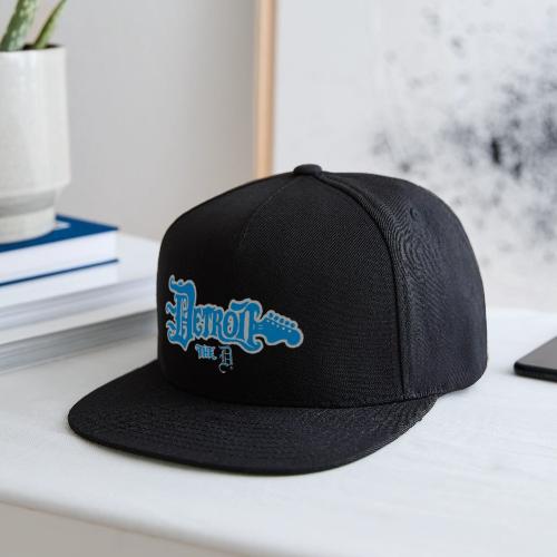 THE D GUITAR OE BLUE SILVER - Snapback Baseball Cap