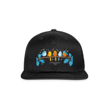 I_Will_Sing_Of_The_Goodness_Of_God_Psalm_89_1_C - Snapback Baseball Cap - black - Front
