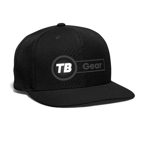 TB Gear official logo (black) - Snapback Baseball Cap