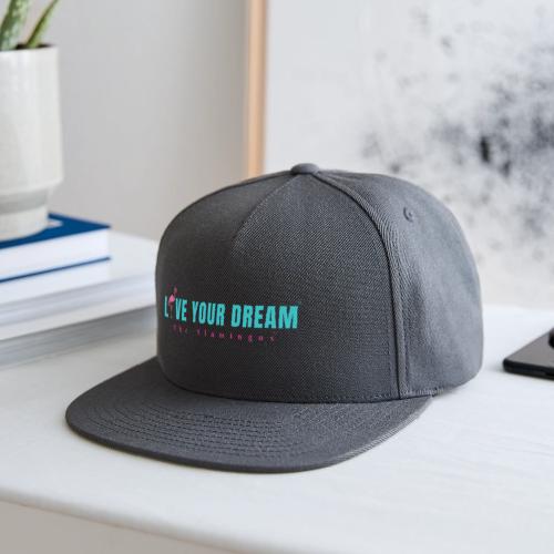 Live Your Dream w/Flamingo Bird - Snapback Baseball Cap