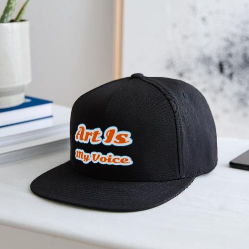 Art Is My Voice — Express Yourself Script - Snapback Baseball Cap