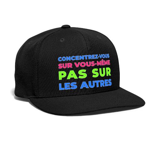 Refocus - Snapback Baseball Cap