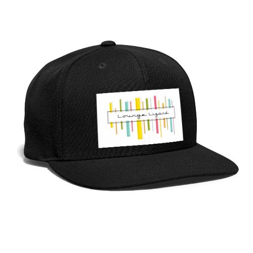 Lounge Lizard Striped Logo - Snapback Baseball Cap