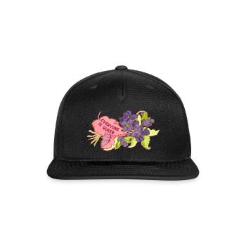 Everyone Is Queer - Snapback Baseball Cap - black - Front