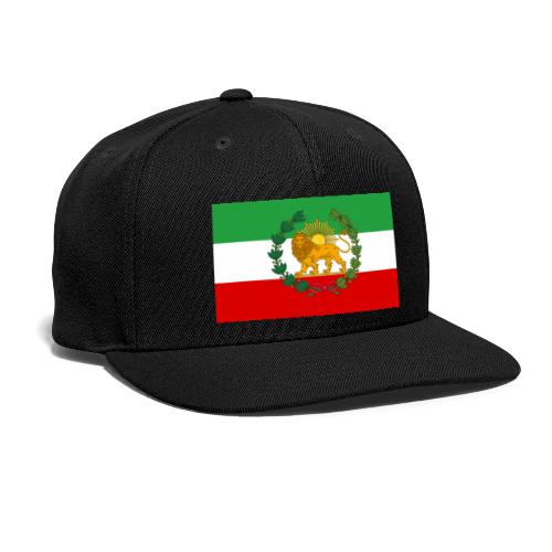Flag of Iran Lion and Sun - Snapback Baseball Cap