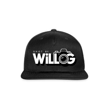 Black - Snapback Baseball Cap - black - Front