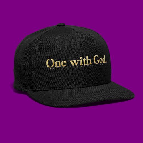 One with God - A Course in Miracles - Snapback Baseball Cap