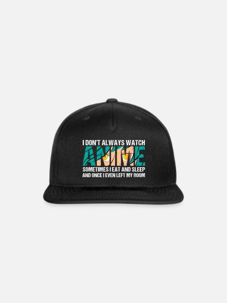 Anime - Snapback Baseball Cap - black
