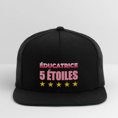 Éducatrice 5 Étoiles - Snapback Baseball Cap