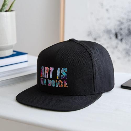 Art Is My Voice - Snapback Baseball Cap