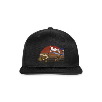 Wile E Coyote Road Runner Sunset T - Snapback Baseball Cap - black - Front