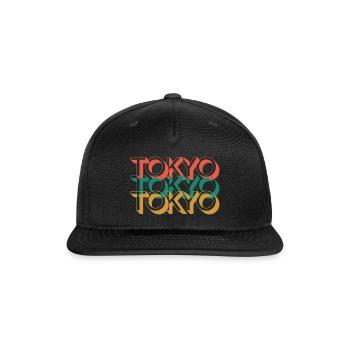 Olympics trending - Snapback Baseball Cap - black - Front
