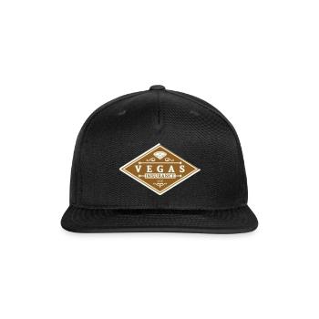 a logo illustration for an "Ornament Collection" - Snapback Baseball Cap - black - Front