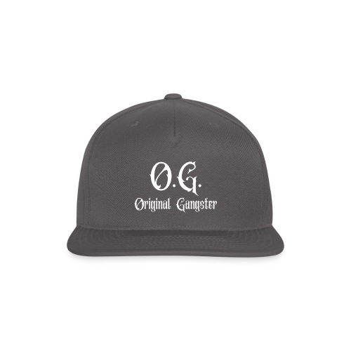 O G Original Gangster - Snapback Baseball Cap