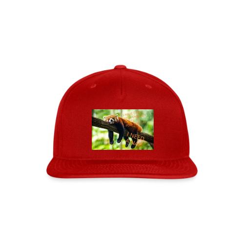 Fox napping meme - Snapback Baseball Cap
