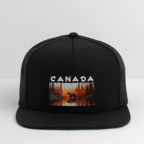 Canada Wilderness Art - Snapback Baseball Cap
