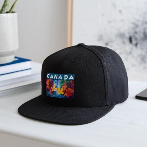 Canada in Brushstrokes - Snapback Baseball Cap