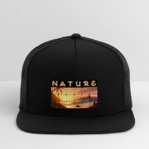 Nature: Tropical Twilight - Snapback Baseball Cap